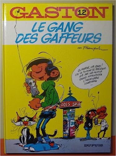 Gaston n° 12 - Le gang des gaffeurs - edition Dupuis - bon état