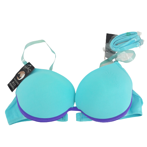 HUIT PLAGE - Haut Bikini Turquoise - 90B - Neuf avec étiquette