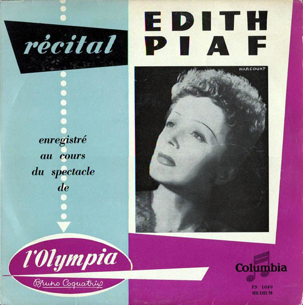 Le tour de chant d'Edith Piaf - G