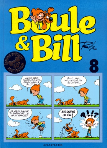Livre ados et jeunes adultes - BD - Boule et Bill Tome 8 Edition spéciale 40 ans - Très bon état