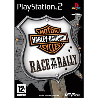 PS2 - Motor Harley Davidson Cycles - Race to the Rally