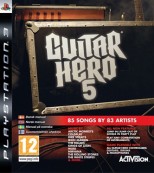 Playstation 3 - Guitar Hero 5 - Etat : bon