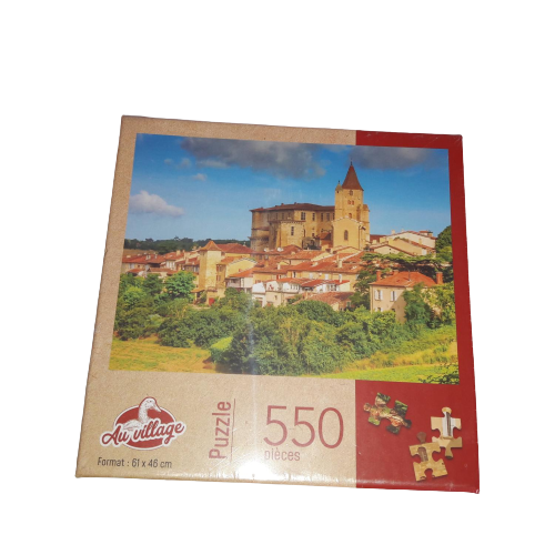 Puzzle - 550 pièces - Au village - neuf
