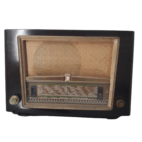 Radio vintage Philips - Modèle BF 431 A - Année 1953 - Etat correct -
