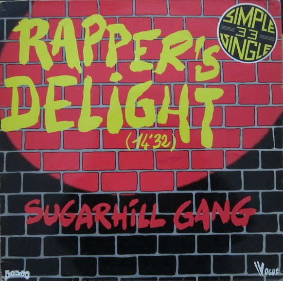 Sugarhill Gang – Rapper's Delight - vinyle 33 tours - bon état - G