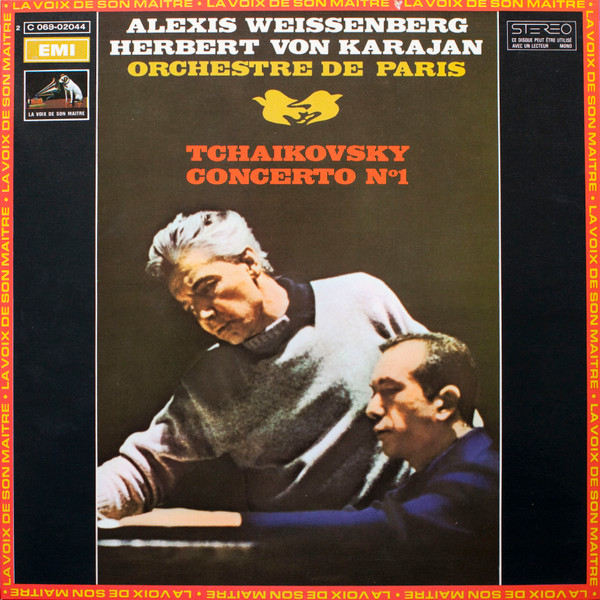 Tchaikovsky - Alexis Weissenberg - Herbert von Karajan - Orchestre De Paris – Concerto N° 1 - G