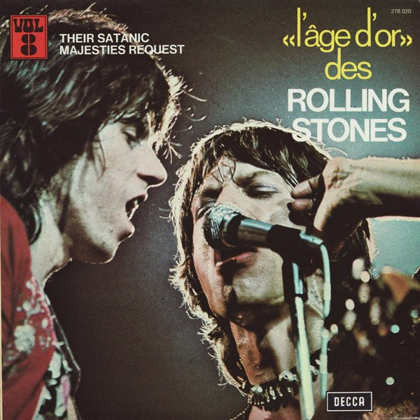 The Rolling Stones – L'âge D'or Des Rolling Stones - Vol 8 - Their Satanic Majesties Request - vinyle 33 tours - très bon état - G
