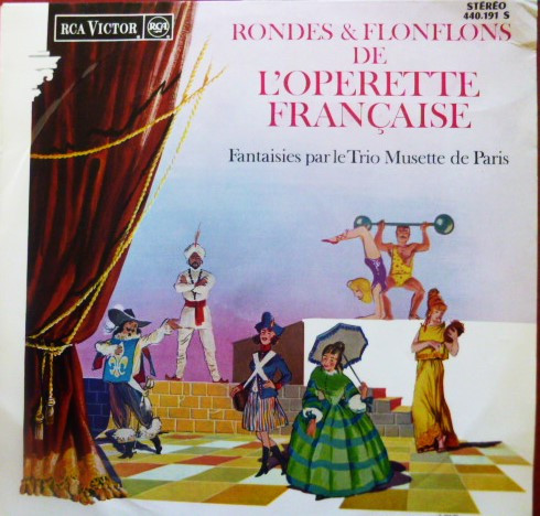 Trio Musette De Paris - Rondes & Flonflons De L'Opérette Française - VG
