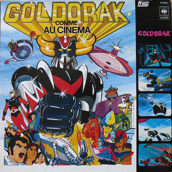 Goldorak comme au Cinéma - vinyle 33 tours - G