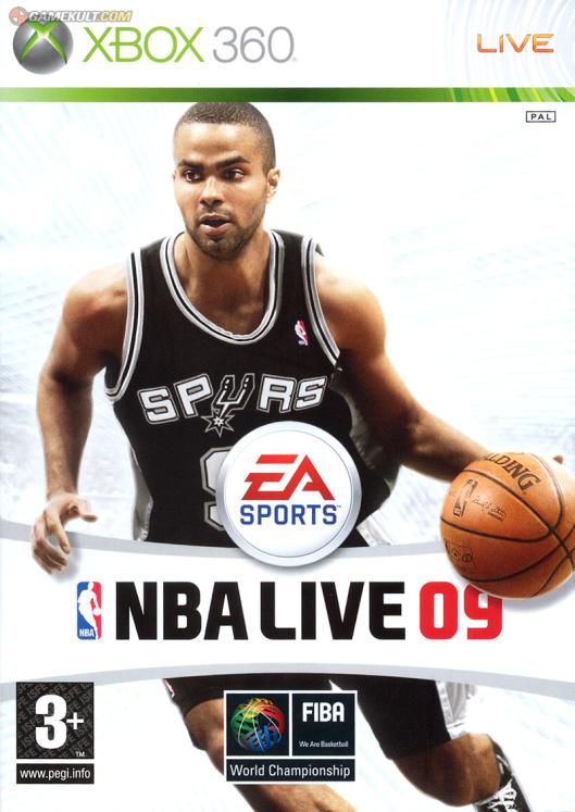 XBOX 360 - NBA live 09 - Etat : Bon
