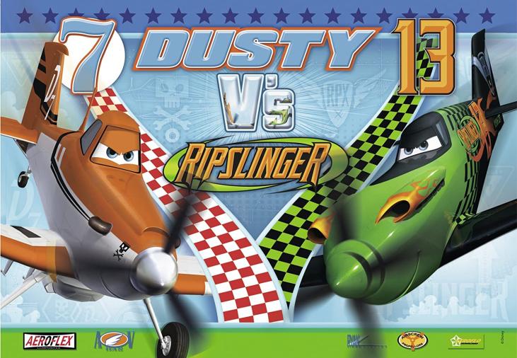 Puzzle - dusty13 vs ripslinger - 2 puzzle de piéces - comme neuf