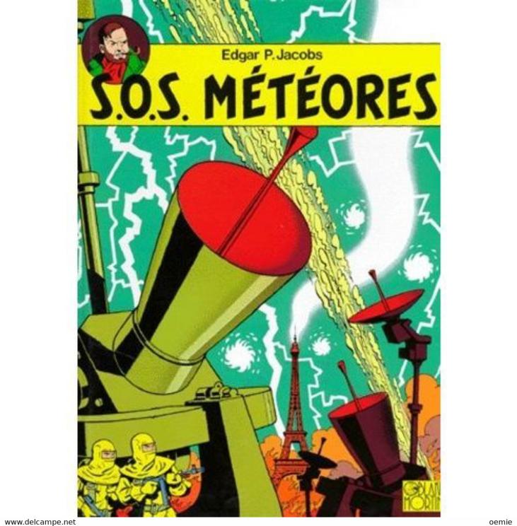 S.O.S METEORES - Edgar P. Jacob - Black et Mortimer - 1989 - Bon état