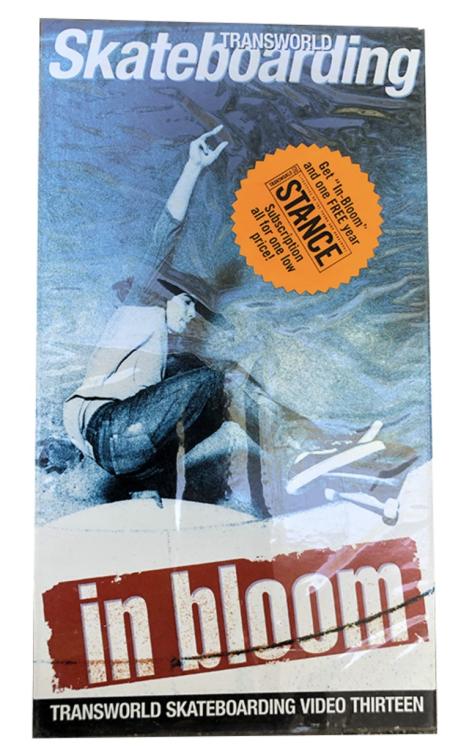 Transworld Skateboarding’s In Bloom VHS - Etat : Bon