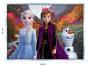 Disney - puzzle 100 piéces - La reine des neiges II - Nathan - très bon état