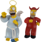 5 figurines detaillées - Les Simpsons - bon état