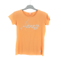 AIRNESS - T.Shirt Femme - Orange Saumon - S - Comme Neuf