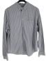Chemise grise à rayures - Lacoste - Tour de cou 43 - Bon état