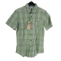 Chemise manche courte carreaux vert - Vissla - S - Neuf avec étiquette