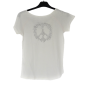 DDP - T.Shirt Strass Dos - Blanc - XS - Très bon état