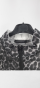 Doudoune femme - Imprimée léopard noir et gris - Voodoo - 38 - Très bon état