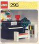 LEGO 293 Piano - ETAT : BON
