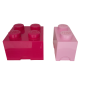 LEGO - Lot  de 2 briques de rangement empilables -