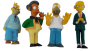Lot 7 figurines - Les Simpsons (1997-1999)