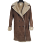 Manteau fausse fourrure marron femme - Camaïeu - 38 - Très bon état.