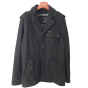 Manteau laine noir homme - RIPCURL - M - Bon état.