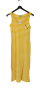 Robe SSM Col rond jaune - 64 - XL - neuf dans son emballage