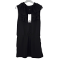 Robe noire sans manche - Areline - T1 - neuve