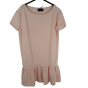 Robe sweat shirt rose poudré - Karen - XL - neuf sans étiquette