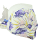 STEFFY - Soutien-Gorge Blanc & Fleurs Violette - 85C - Comme Neuf