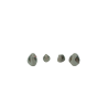 famille de canard miniature- 4 piéces - en porcelaine blanche